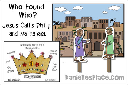 Who Found Who? Jesus finds Philip and Nathanael Bible Lesson