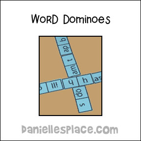 Spelling Words Dominoes