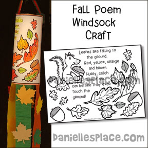 Fall Windsock Craft
