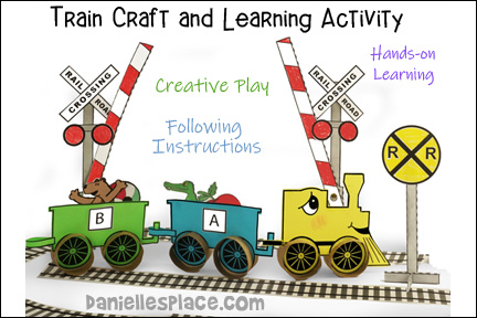 Train Craft and Learning Activity