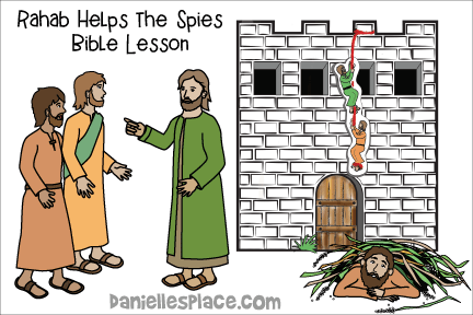 Rahab Bible Lesson for Children