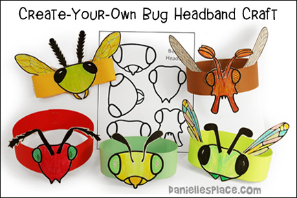 Create-Your-Own Bug Headband Craft