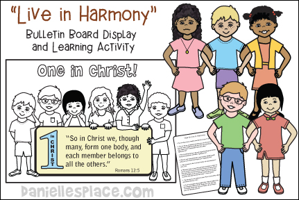Live in Harmony Activities