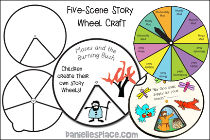 Story Wheel Game Template