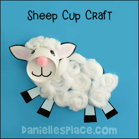 Lamb of God Cup Craft